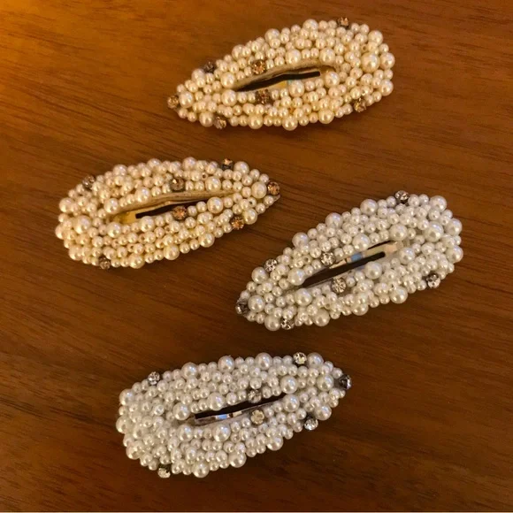 Accessories | Nwot Anthropologie Pearl And Crystal Hair  display picture 2